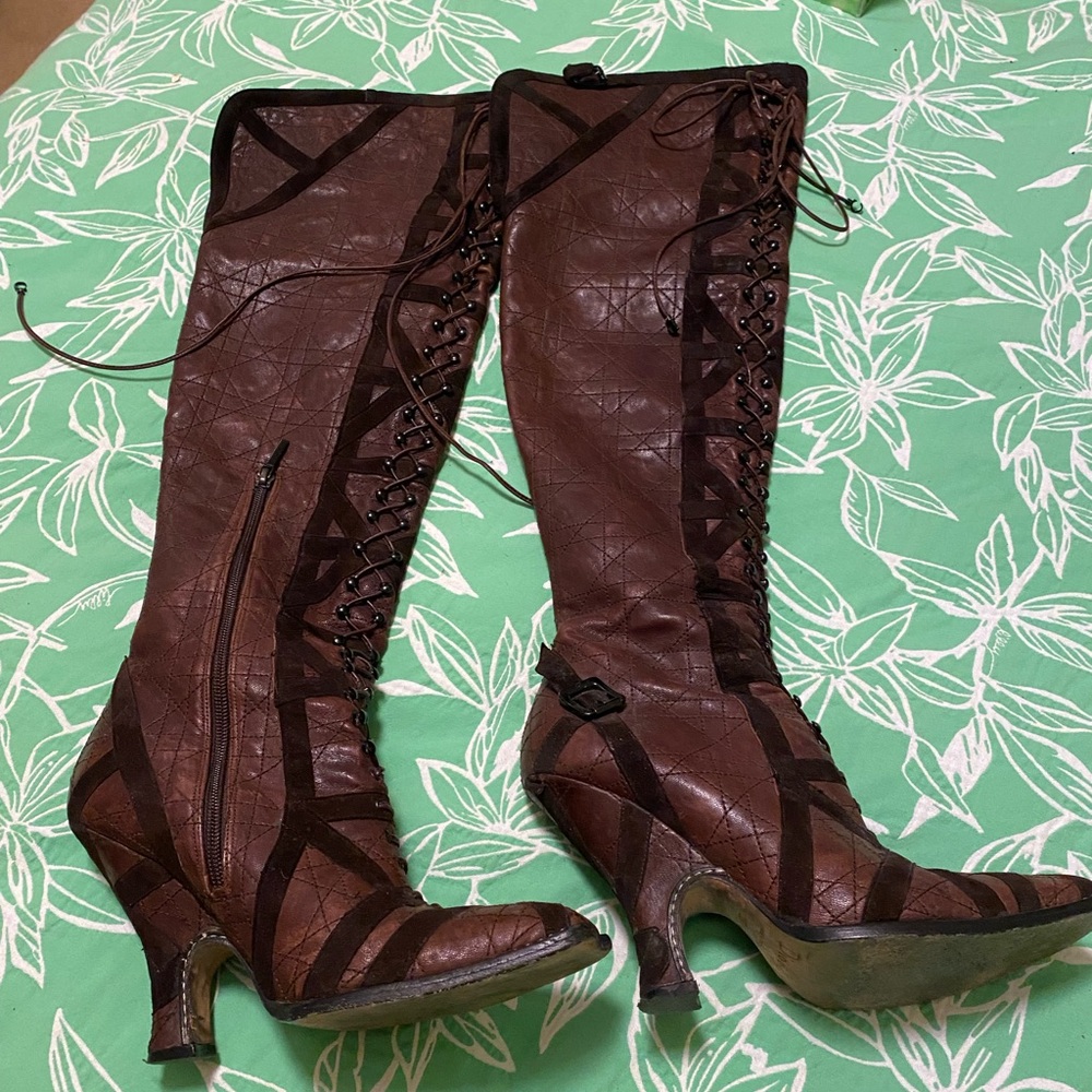Gently Used Dior Heeled Boots